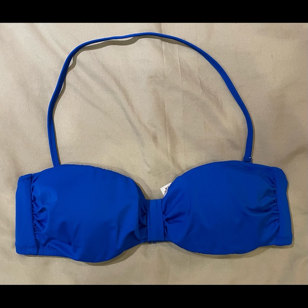 Victoria’s Secret (Pink) royal blue bikini top